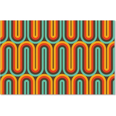 Sablio Prestieranie Retro vlny 40x30cm