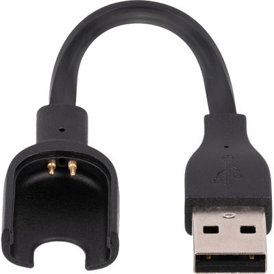 TRX Akyga Kabel, napájecí, pro chytrý náramek Xiaomi Mi Band 3, USB, 5V, černý TRX-AK-SW-12 – Sleviste.cz