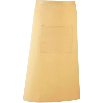 Premier PR158 Zástěra do pasu dlouhá Colours žlutá lemon