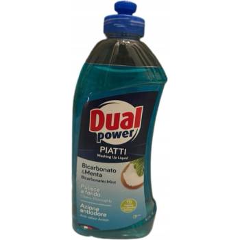 Dual Tekutý prostriedok na umývanie riadu Power mätový 1 l