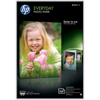 HP Everyday Glossy Photo Paper-100 sht/10 x 15 cm (CR757A)