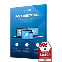 F-Secure TOTAL 3 lic. 12 mes.