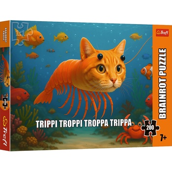 Trefl - Puzzle BrainRots: Trippi Troppi Troppa Trippa - 200 piese