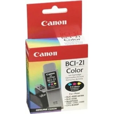 Canon Мастилна касета canon bci-21c color (0955a004)