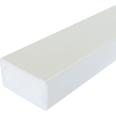 Everwood plotovka 75x40x na míru mm, hranol Barva: Bílá