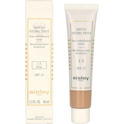 Sisley Zkrášlující tónovací hydratační krém SPF 15 Phyto Hydra Teint Beautifying Tinted Moisturizer 1,5 Beige 40 ml – Hledejceny.cz