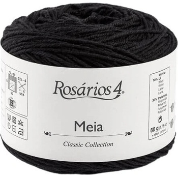 Rosários 4 Meia 11 Black Плетива прежда (7081601101)
