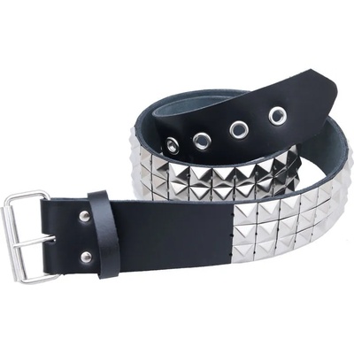 Black & metal пирамидален колан 3- pas-055