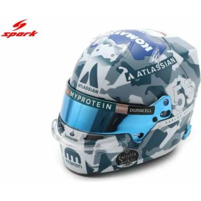SPARK Model přilbyCarlos Sainz Silverstone GP F1 2025 1:5