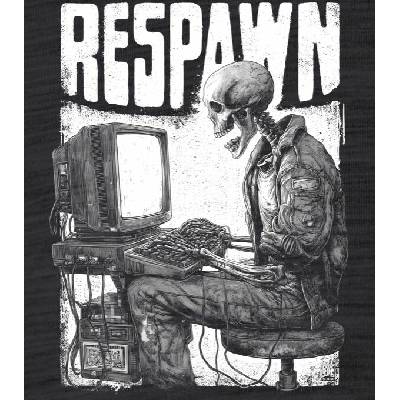 123TRIKO termoska Respawn, bílý tisk 500 ml