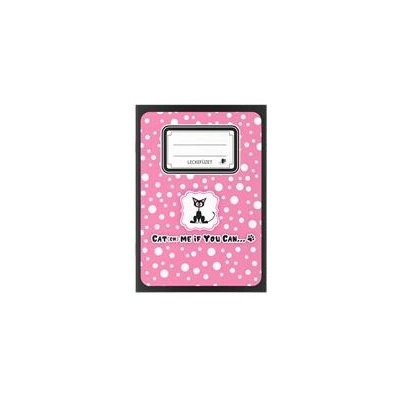 ICO Zošit zošitý formát A5 na domáce úlohy Cats dots