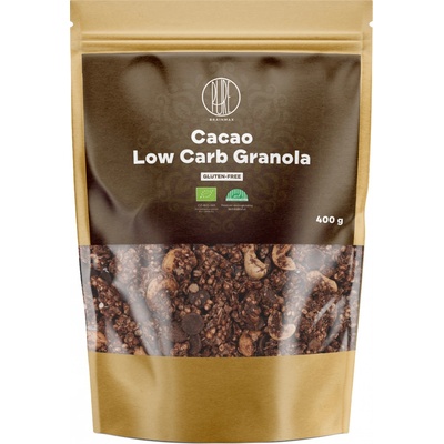 BrainMax Pure Granola Low Carb, Kakaová, BIO, 400 g