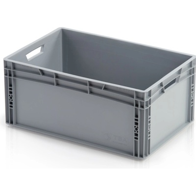 Eobaly.cz Euro přepravka PP 600 x 400 x 270 mm šedá 152755