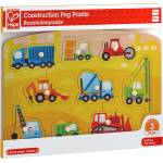 Hape Дървен пъзел - Строителни машини (h1407)
