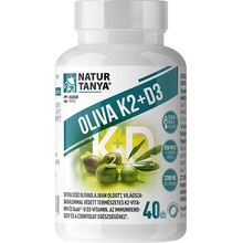 Natur Tanya Olive K2+D3 With world patent protected vitaMK7 vitamin K2 40 Softgels