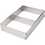 KINGHOFF Форма за печене Kinghoff KH 1907, Регулируема 27.5-52.4 см, Неръждаема стомана, Сребрист (9999KH1907) - topmarket