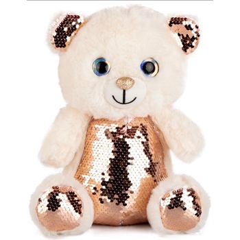 Image 1 of Амек Тойс Плюшена играчка Амек Тойс - Мече с пайети, 28 cm (010176-1)