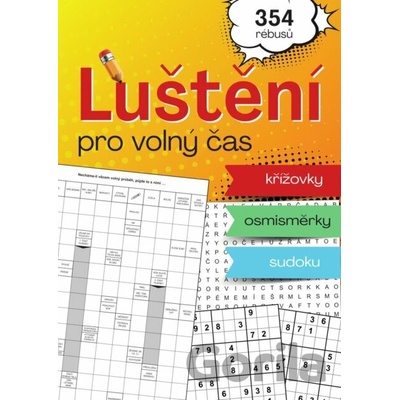 Luštění pro volný čas - Křížovky, osmisměrky, sudoku - Fortuna Libri