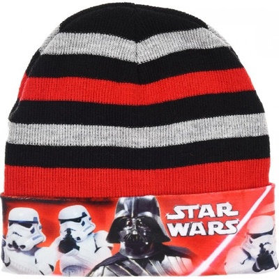 Chlapčenská zimná čiapka Star Wars PH4176 čierna/sivá