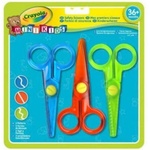 Crayola Mini Kids: комплект от 3 пластмасови ножици