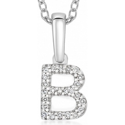 Sofia Diamonds zlatý prívesok písmeno B PAC322 B