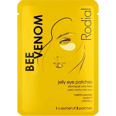 Rodial Bee Venom Jelly Eye Patches стягащи пачове с гел за подочната зона с успокояващ ефект за жени 1 бр
