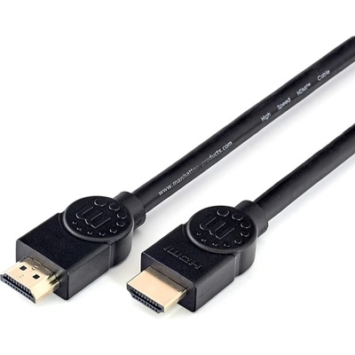 Manhattan Кабел Manhattan, от HDMI(м) към HDMI(м), 10m, черен