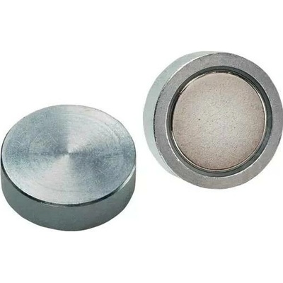Magnetický plochý chapač NdFeB bez závitu 10x4,5mm FORMAT