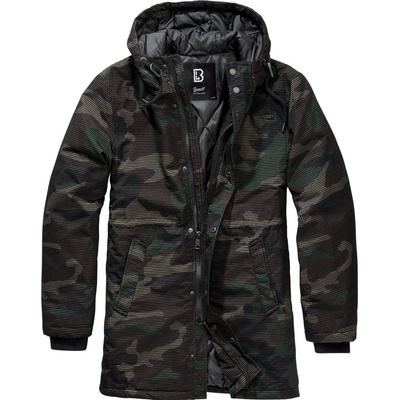 Brandit parka Grid Camo Woodland – Zboží Dáma
