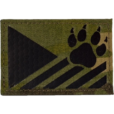 COMBAT SYSTEMS nášivka - IR vlajka ČR K9 LASER CUT - různé barvy Barva: Multicam Tropic