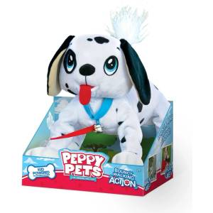 Peppy Pets - Плюшен любимец за разходка навън - Кученце Далматинец 160004