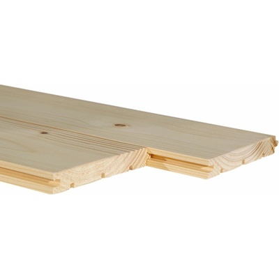 ASKO a.s. Palubka podlahová technická Smrk C, 19x146x2000mm, bal. 1,46m2