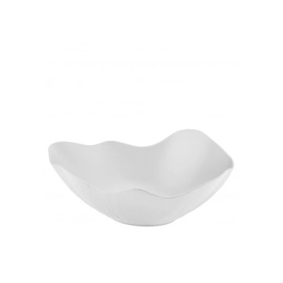 Horecano - Порцеланова купа асиметрична 46x31, 5xh19, 5см бяла REN BUFFET-(HC-56930) (0156930)
