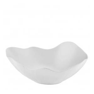 Horecano - Порцеланова купа асиметрична 46x31, 5xh19, 5см бяла REN BUFFET-(HC-56930) (0156930)