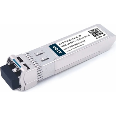 Atop technology SFP+ 10 Гигабита, 1310 nm, LR 20 км, HP Compatible (APSP31B33CDL20-HP)