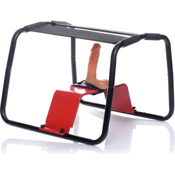 Image 1 of Lovebotz Bangin Bench Extreme Sex Stool Red
