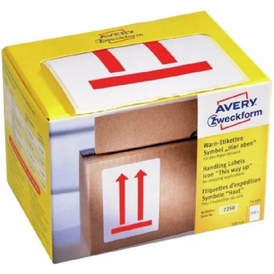 AVERY 7250 Пиктограма за стояща стрелка 74x100mm 200бр. етикет (7250)
