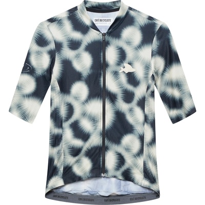 CafÉ du cycliste Дамска фланелка с къс ръкав за колоездене CAFÉ DU CYCLISTE Women's Angeline Cycling jersey - Supersonic Fog (156-3102-0214)