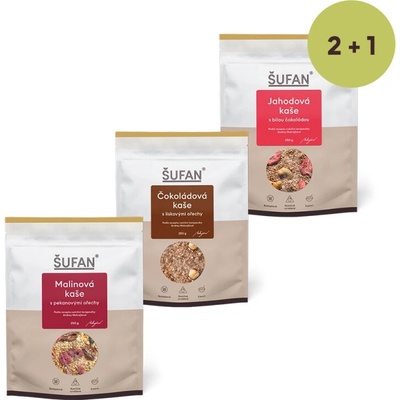 Šufan Trio kaší 3 x 0,5 kg