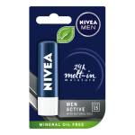 Nivea Men Care 24h melt-in Балсам за устни за мъже
