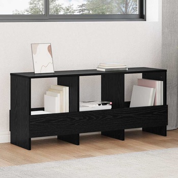 vidaXL Етажерка за списания Черния дъб 102 x 30 x 45 см (890961)