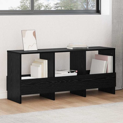 vidaXL Етажерка за списания Черния дъб 102 x 30 x 45 см (890961)