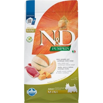N&D Pumpkin DOG Adult Mini Duck & Cantaloupe melon 2 kg
