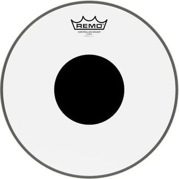 Remo CS-0312-10 Controlled Sound Clear Black Dot 12" Kожа за барабан (CS-0312-10)