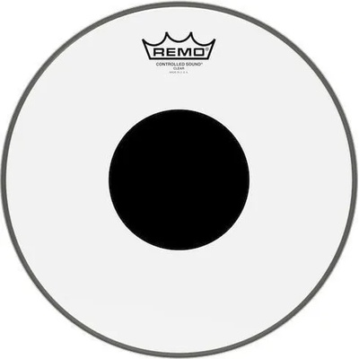 Remo CS-0312-10 Controlled Sound Clear Black Dot 12" Kожа за барабан (CS-0312-10)