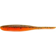 Keitech Shad Impact 4" 11 cm Motoroil / Orange 8 ks