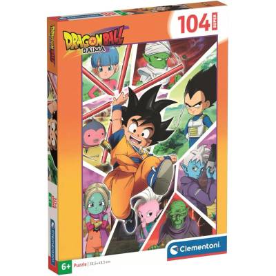 Clementoni Детски пъзел Clementoni от 104 части - Героите от Dragon Ball Daima, вариант 3 (25097)