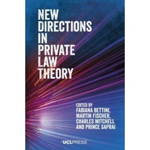 New Directions in Private Law Theory Bettini FabianaPaperback