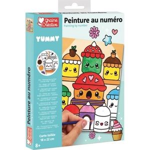 GRAINE CREATIVE GRAINE CREATIVE Рисуване по номера Kawai сладкиши (750268)