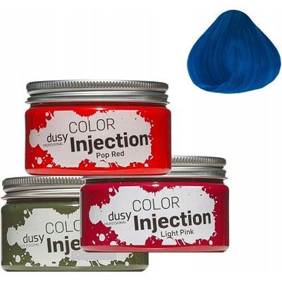 Dusy Tónovací přípravek na vlasy Professional Color Injection BAY BLUE 115 ml